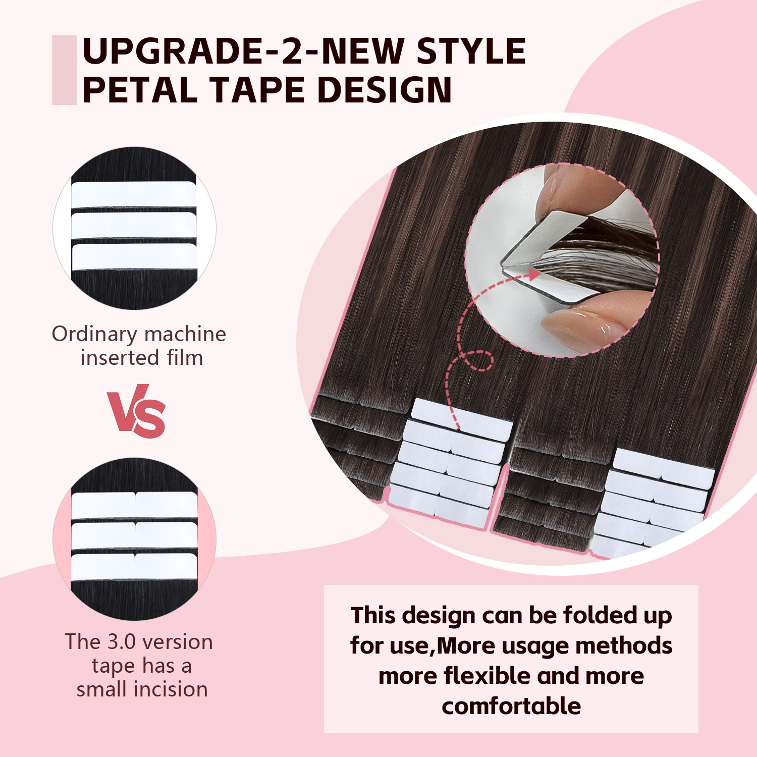 Sweetmet Unsichtbare Tape-Haar – Invisible Tape In Extensions Real Hair Bewertung und Preis