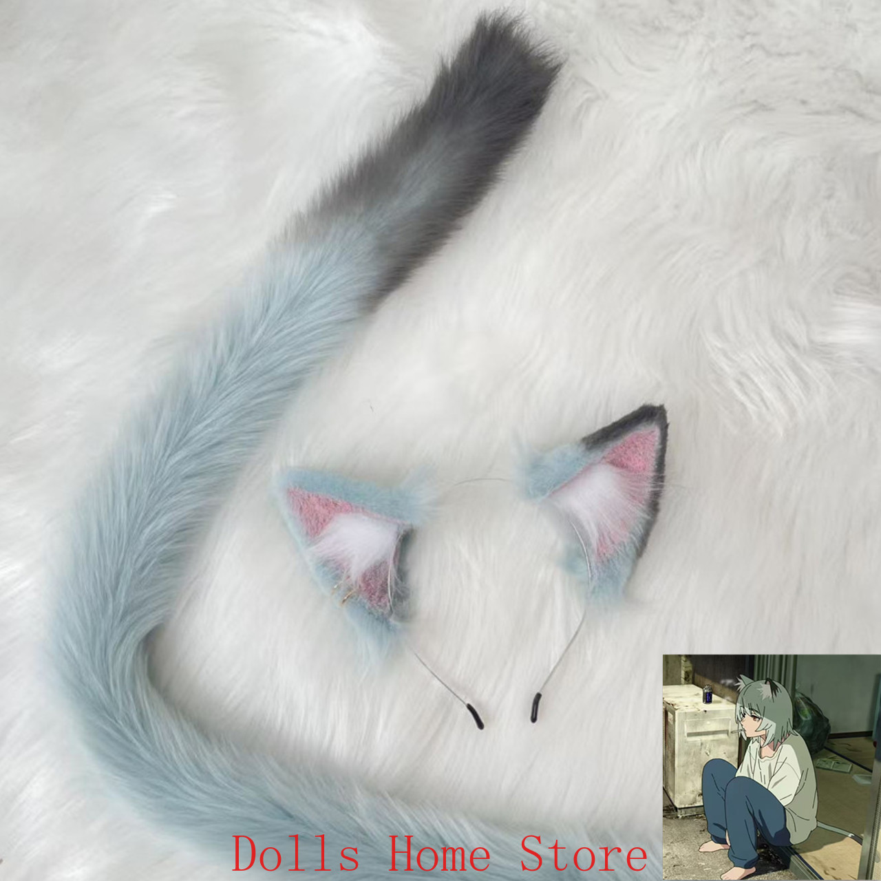 Anime Yani Neko Yani Satō Grau – Synthetic Wigs Bewertung und Preis